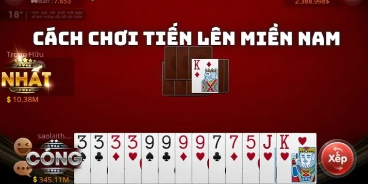 Cách Chơi Tiến Lên Miền Nam Tại W88 Hướng Dẫn Chi Tiết Nhất